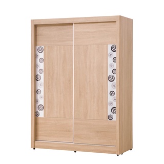 obis 衣櫃 衣櫥 收納 收納櫃 衣櫥收納 橡木5x7尺二門衣櫃