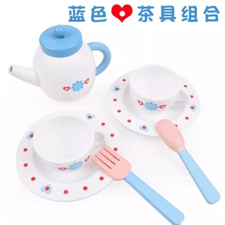 ★就要玩小舖【臺灣現貨】模擬茶具 茶杯 盤子 茶壺 下午茶 點心 家家酒 過家家 廚房玩具 女孩玩具 小朋友玩具