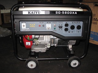 附發票【新宇電動五金行】KAIYU SG-5800XA，汽油發電機，手拉啟動， 心動價實施中！實在太好康了！(特價)