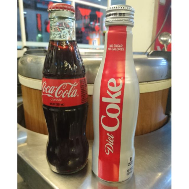 YUMO家 美國玻璃瓶/鋁瓶Diet 2款 可口可樂