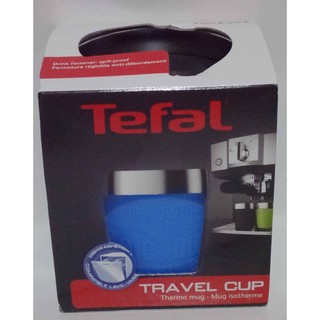 Tefal法國特福Travel Cup 迷你不鏽鋼隨行保溫杯 200ml(深遂藍)
