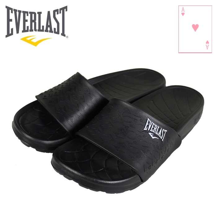 【紅心包包館】EVERLAST 拖鞋 42251621 男女款 黑色 白色 淺綠 米白