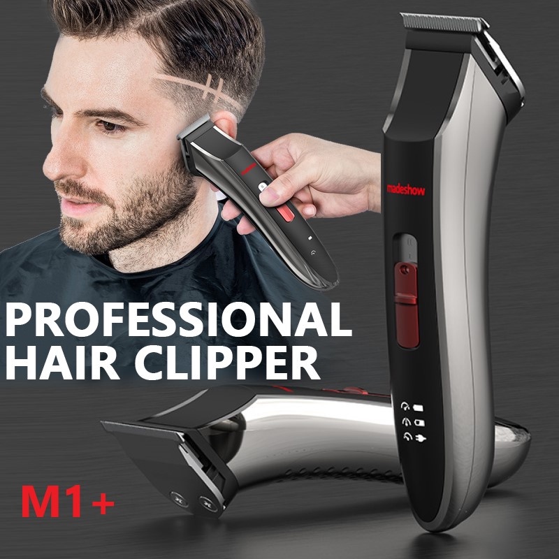 Madeshow M1+ 專業理髮器男士理髮器無繩整理理髮機理髮鬍鬚修剪器