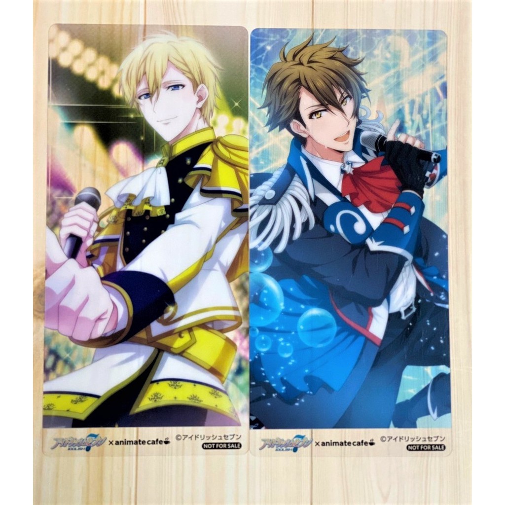 現貨 Idolish7 I7 偶像星願安美咖啡安利美特特典塑膠書籤書籤六彌凪十龍之介 蝦皮購物