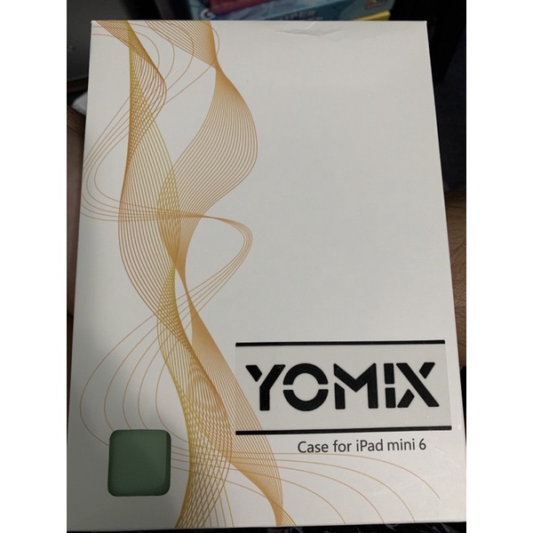YOMIX 優迷  iPad mini 6 8.3吋防摔霧面透殼三折支架保護套-抹茶綠