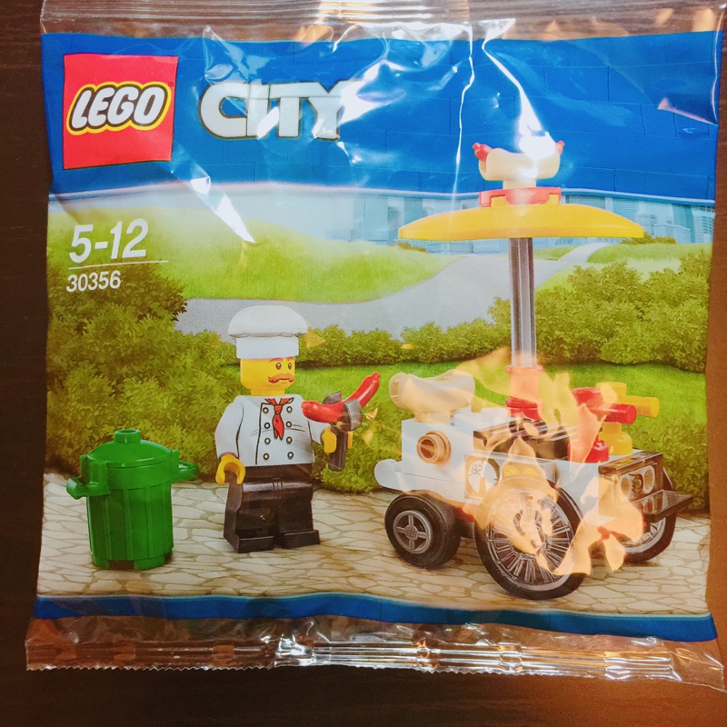 現貨 出清 樂高 LEGO 30356 正版 熱狗攤 餐車