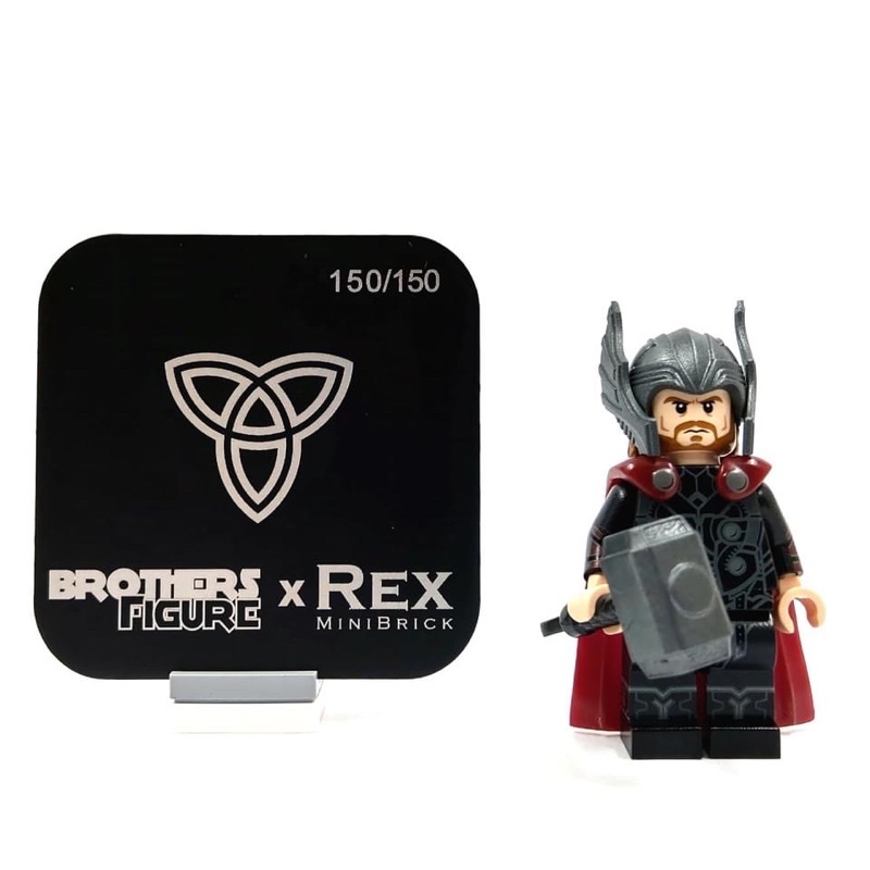 lego moc BrothersFigure Thor 樂高第三方 雷神索爾（兩款合售贈送價值$360 鐵鎚）