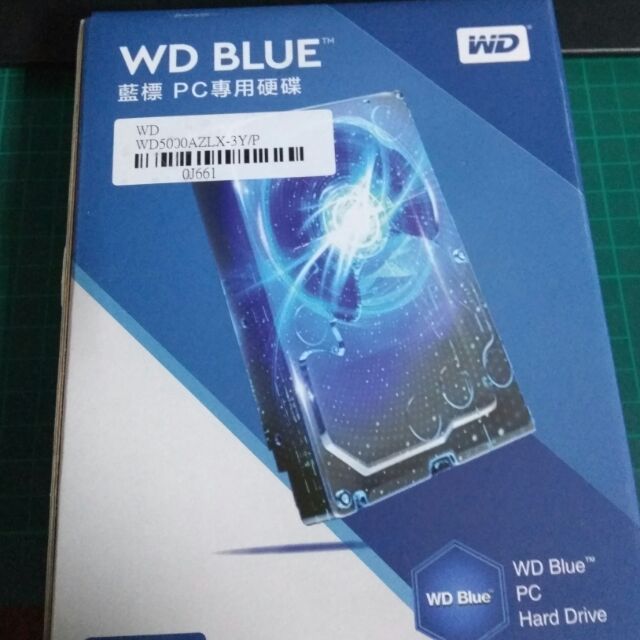 全新 WD 藍標 500GB 3.5吋 桌上型硬碟 HDD(WD5000AZLX)