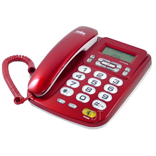 SAMPO聲寶來電顯示有線電話 HT-W1002L(兩色)