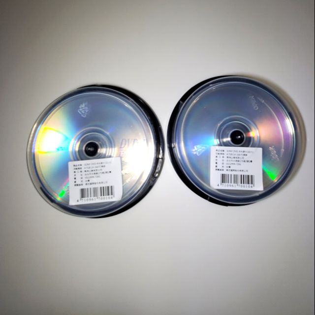 DVD空白光碟片 /20片（Sony 120min/4.7GB）
