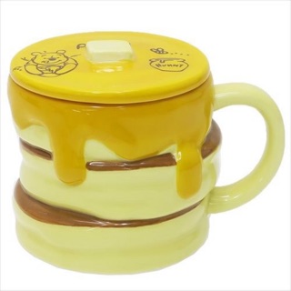 ［翹鬍子代購］日本 迪士尼 小熊維尼 維尼 維尼熊 Pooh 造型 蓋杯 杯子 馬克杯