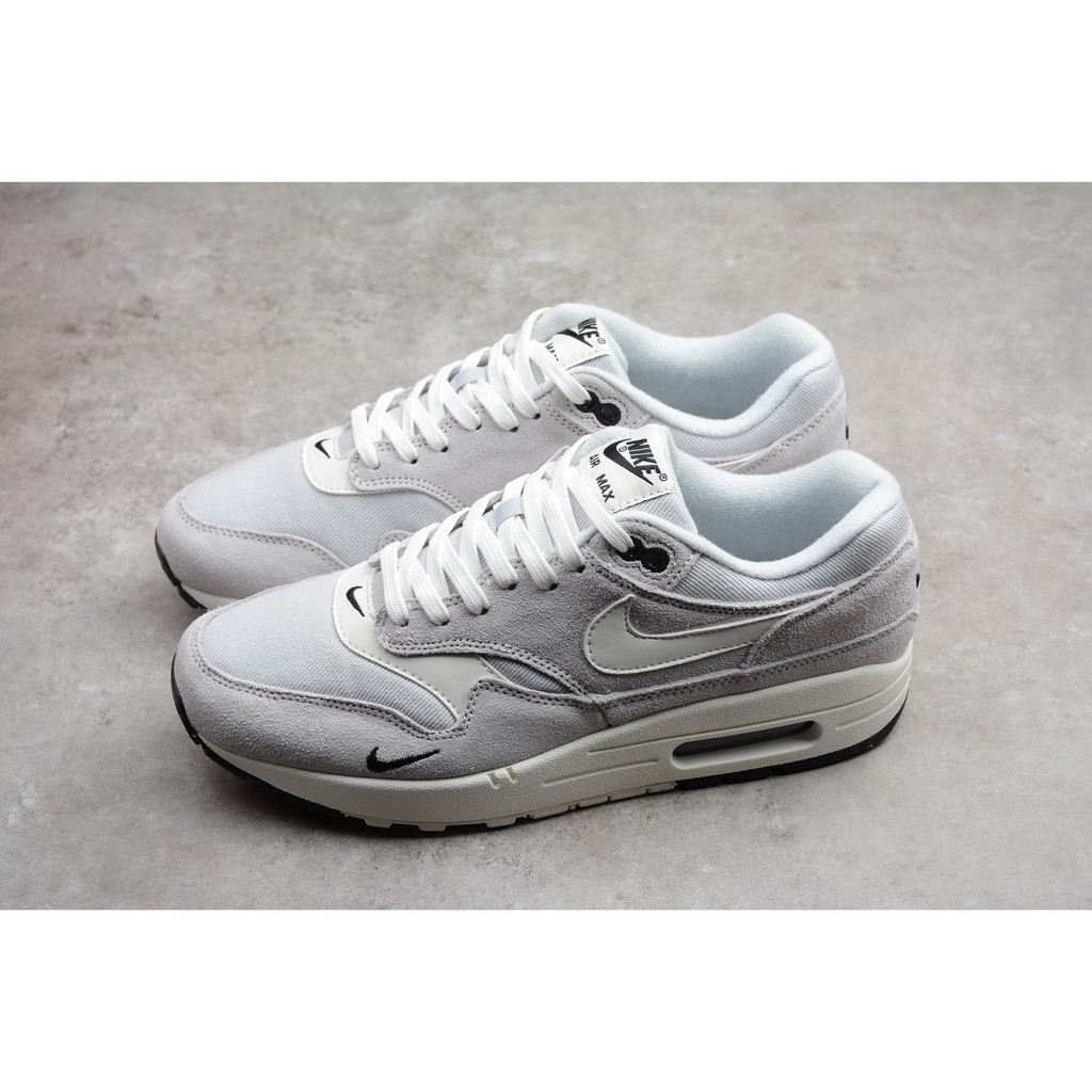 nike air max 1 platinum grey