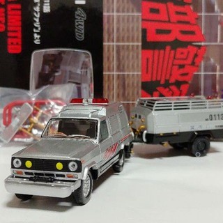 Tomytec TLV 西部警察VOL.19 NISSAN SAFARI 4WD 日產 鎮暴車 警車 Tomica絕版品