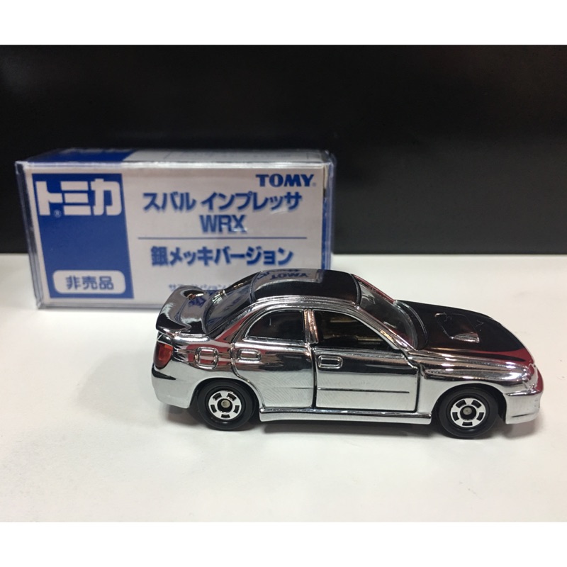 Tomica 非賣品 電鍍銀 Subaru Wrx