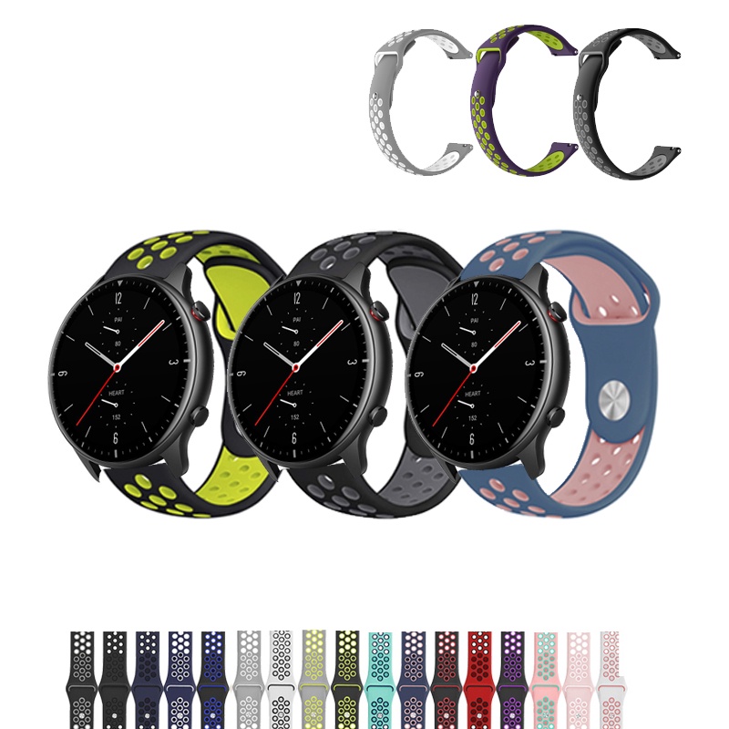 華米Amazfit GTR 2 2e GTR2 柔軟 矽膠錶帶 腕帶 GTR 3 GTR3 pro