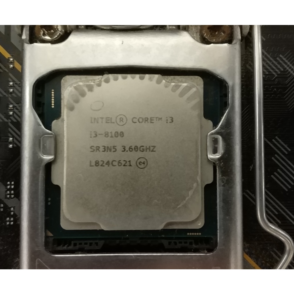 二手Intel® Core™ i3-8100 CPU+ 華碩 TUF H310M-PLUS GAMING主機板
