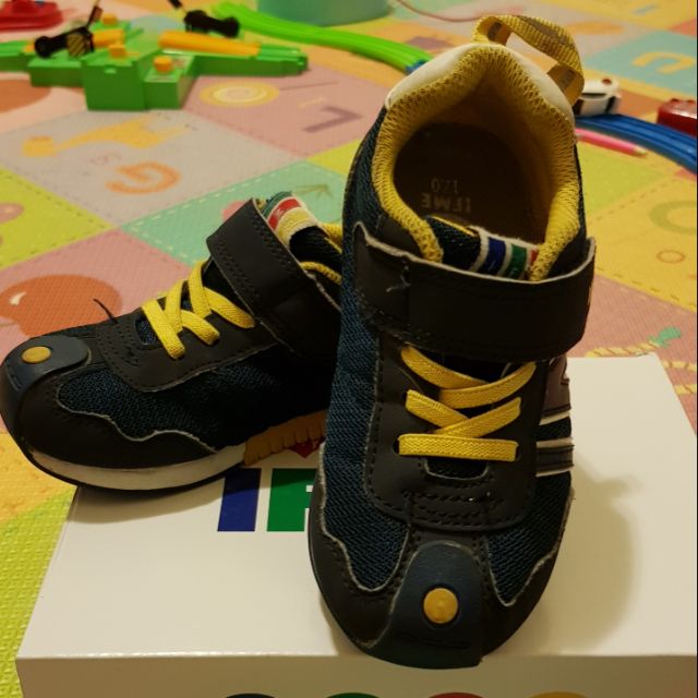 【二手】日本 IFME 童鞋 運動鞋 深藍 17cm