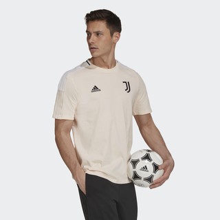 ⓉⒽⓇⒺⒺⒼ🔥ADIDAS JUVENTUS 運動短袖 尤文圖斯 隊徽 刺繡LOGO 棉質 米白色 男款 GK8608