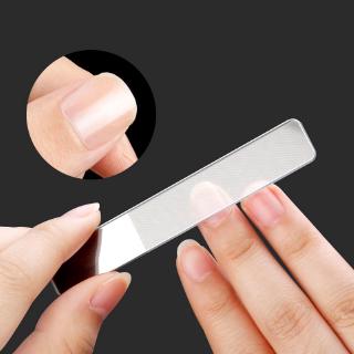 水晶玻璃指甲銼修指甲指甲護理女士男士指甲油去除化妝工具