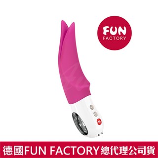 [送潤滑液]台灣總代理公司貨享二年保固德國Fun Factory Volta沃爾特多功能仿舌外部震動器 玫紅充電式
