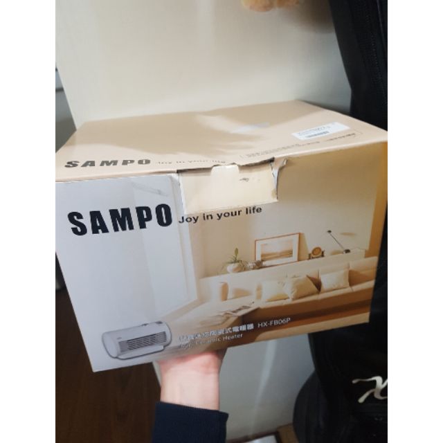 Sampo聲寶小家電 迷你陶瓷式電暖器