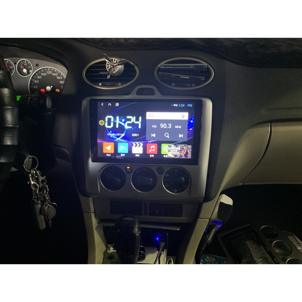 福特Ford focus 9吋 Android 安卓版 專用觸控螢幕導航主機/USB/藍芽/WIFI/GPS/倒車顯影