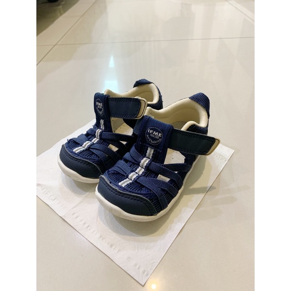 降價～下殺899🥲日本IFME軍藍和風寶寶機能水涼鞋