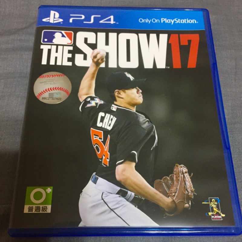PS4 二手 九成新《美國職棒大聯盟 MLB The Show 17》遊戲光碟