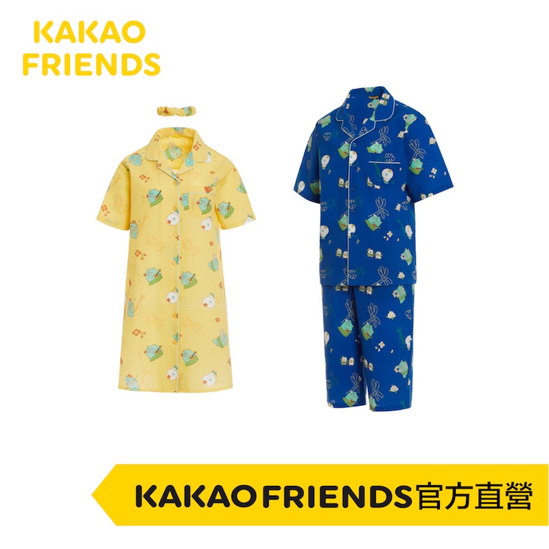 KAKAO FRIENDS 夏季Jordy 居家服 睡衣 睡裙