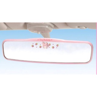 美樂蒂車用大後照鏡(草莓）
