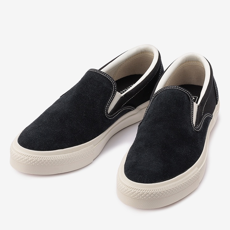 CHII】日本限定Converse CS SLIP-ON SK 麂皮懶人鞋黑色白色| 蝦皮購物