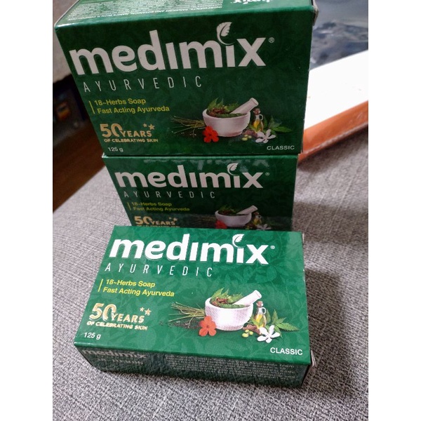 medimix印度綠寶石皇室藥草浴美肌皂125克