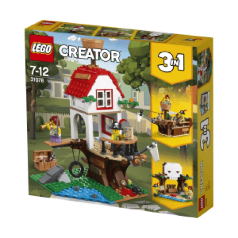《二姆弟》樂高Lego Creator 31078 尋寶樹屋
