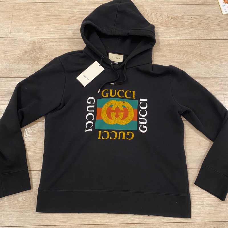 Gucci  復古 方塊 帽t