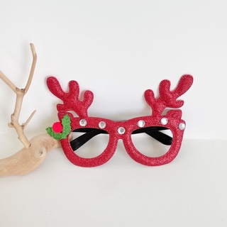 寵物聖誕麋鹿造型眼鏡 裝飾裝扮配件