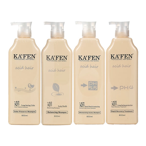 KAFEN acid hair亞希朵 酸蛋白 洗髮精／滋養霜(800ml)【小三美日】海外禁售 D475962