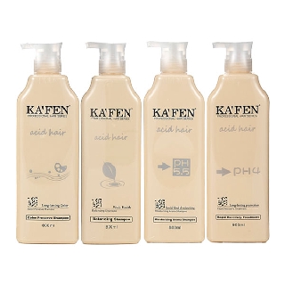 KAFEN acid hair亞希朵 酸蛋白 洗髮精／滋養霜(800ml)【小三美日】海外禁售 D475962