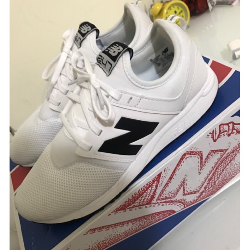 New Balance NB247 孔孝貞 白 二手