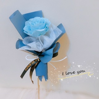 ♡生活裡的小美好 浪漫永生玫瑰♡《捧花 情人節花束 畢業花束 生日花束 永生花玻璃罩 永生花音樂盒》