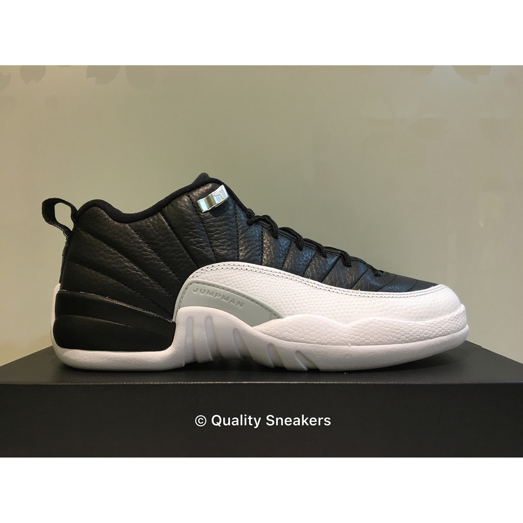 Quality Sneakers - Jordan 12 Low Playoff 黑白 GS 女段 308305 004