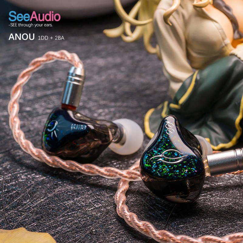 See Audio Yume 1DD + 2BA Hybrid In-Ear Earphone 類客製圈鐵耳機 公司貨