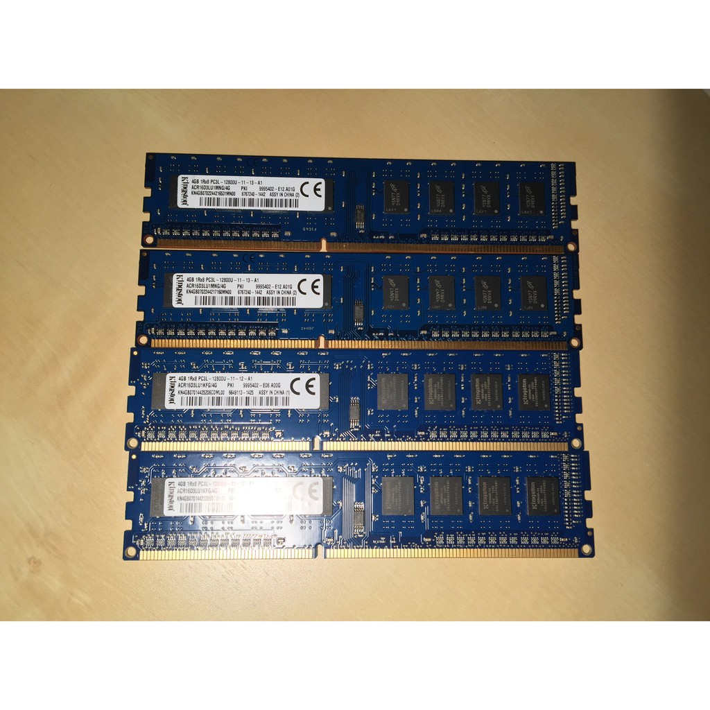 Kingston DDR3L-1600 4G_低電壓_金士頓_單面顆粒