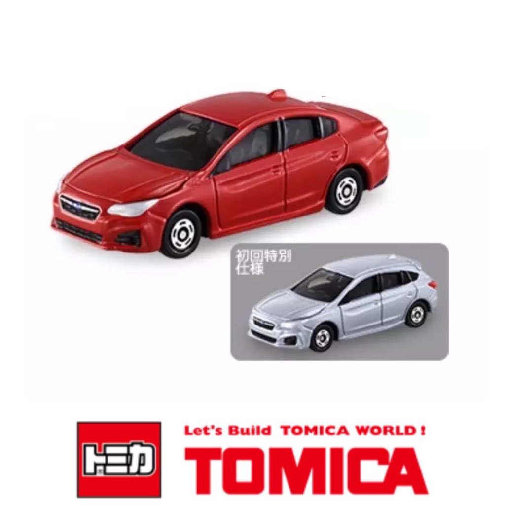 Tomica No. 78 多美 小汽車 SUBARU IMPREZA 2017年 新車貼