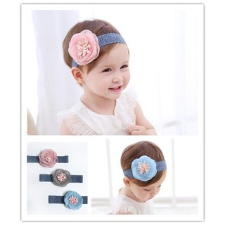 現貨 髮帶 韓版 花朵 嬰兒 兒童 幼兒頭帶 造型飾品 頭飾