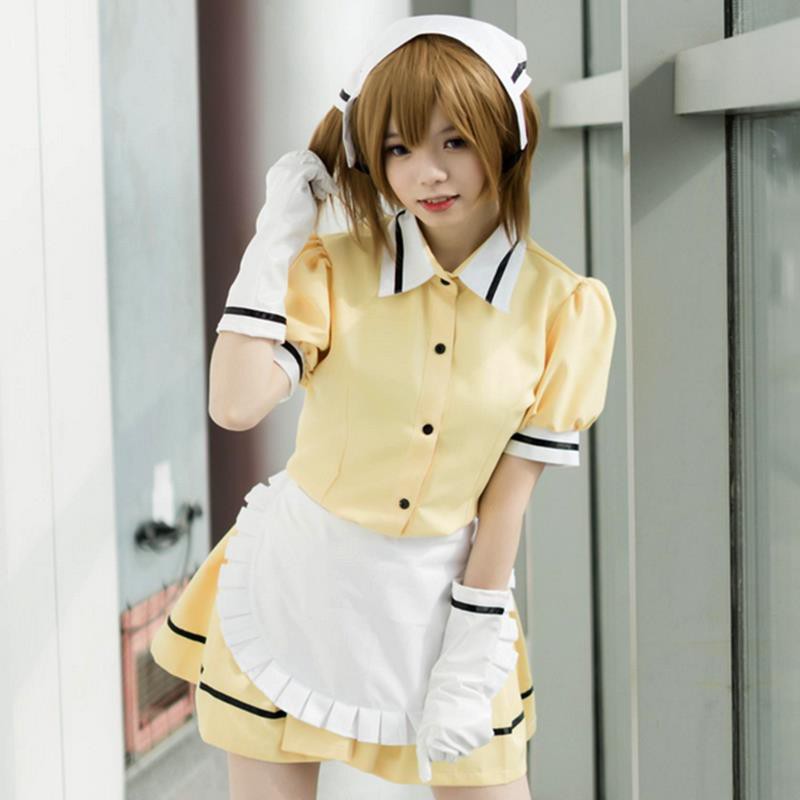親漫園 調教咖啡廳星川麻冬cos服女仆酒吧快餐工作cosplay服裝 蝦皮購物
