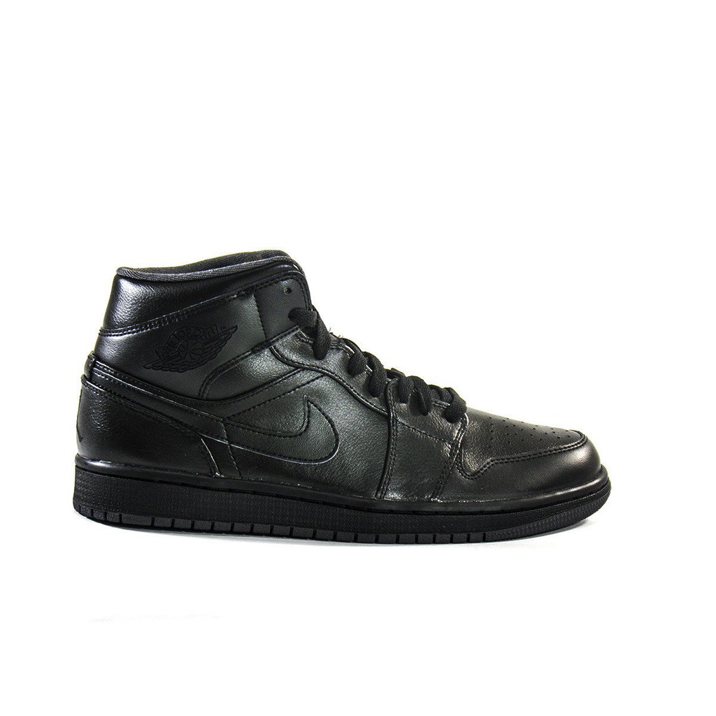 air jordan 1 mid all black