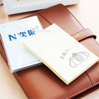 【九木文具社】N次貼 粉彩便條本 3"X2"．76x51mm．100張/本．便利貼．便條紙