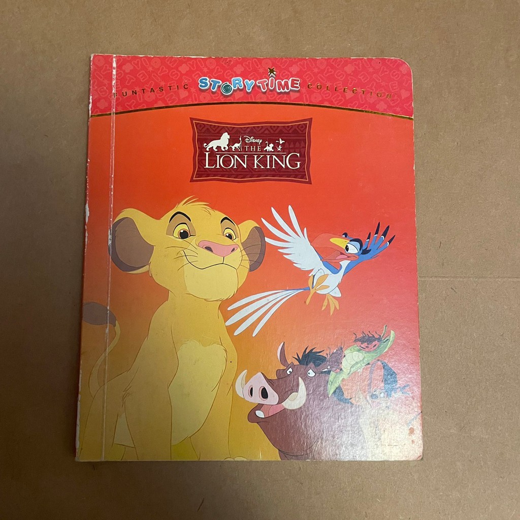 Disney系列 英文童書繪本｜Lion King 和 Beauty and the Beast（二手書）