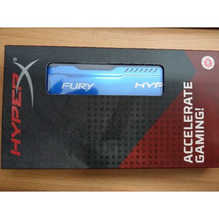 全新HX318C10F/8 金士頓 HyperX FURY DDR3 1866 8GB 桌上型超頻記憶體