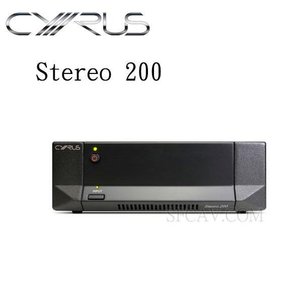 CYRUS Stereo 200 混合D類立體聲後級功率擴大機